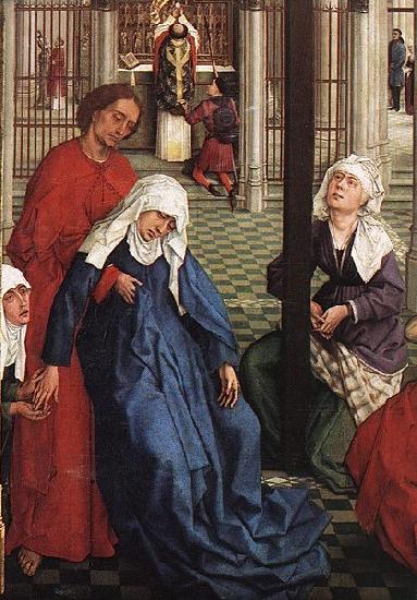 Rogier van der Weyden Seven Sacraments Altarpiece oil painting picture